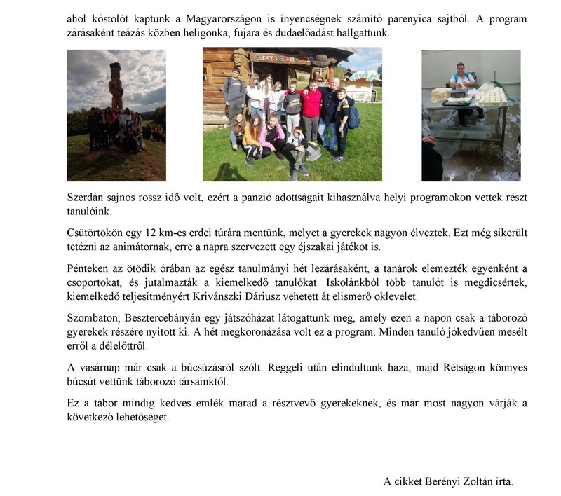 galgagyork iskola hirek erdei tabor szlovakiaban 20211104 2